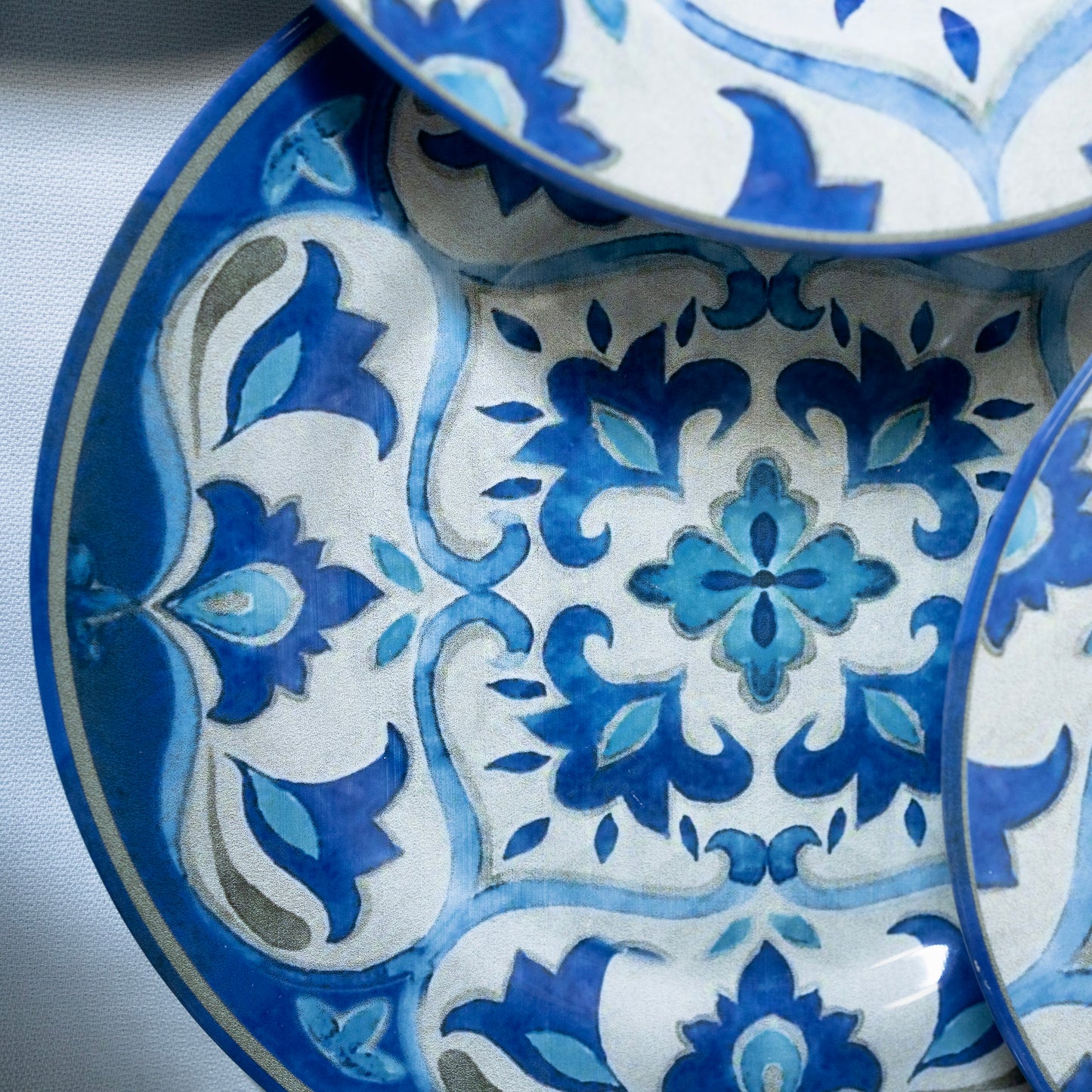 Lot de 4 assiettes