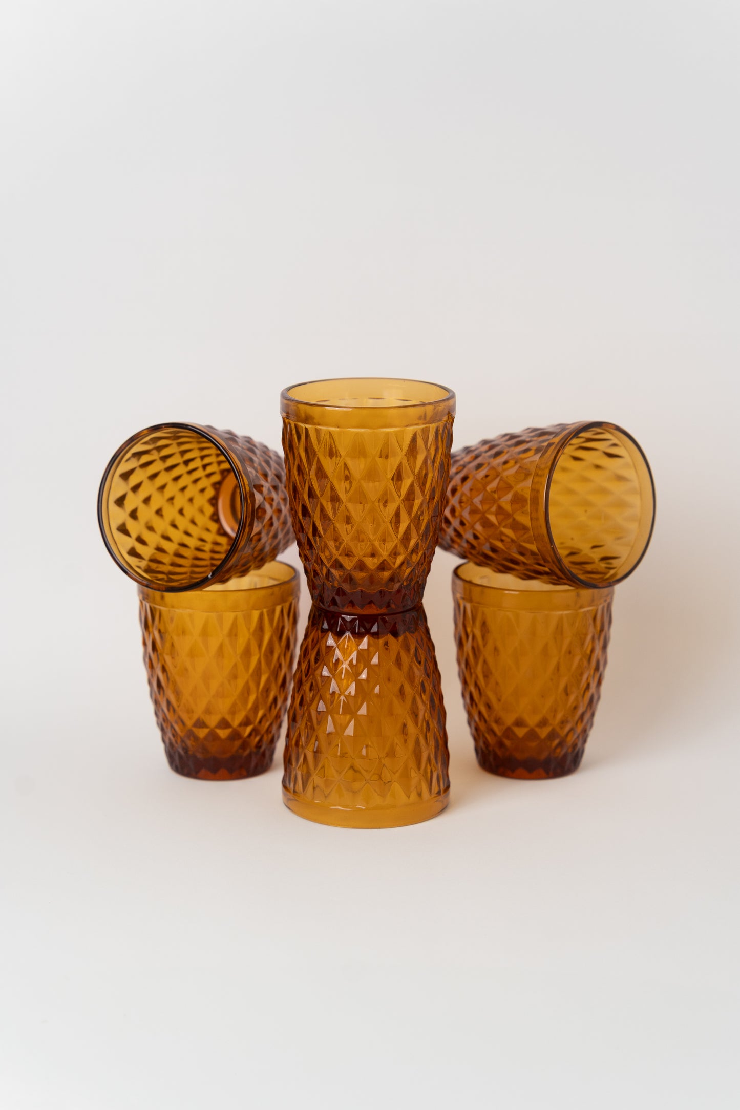 Lot de 6 verres coloré