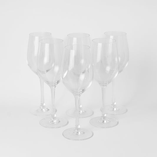 Verre a pied lot de 6