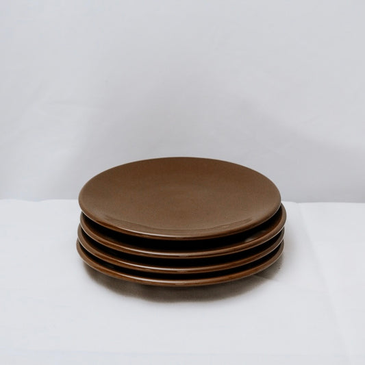 Lot de 4 assiettes à desserts